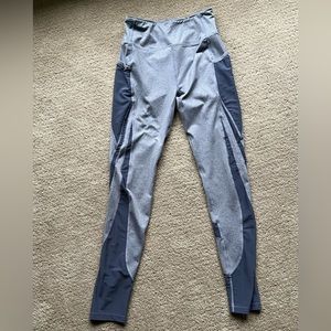 Gymshark grey/blue leggings M